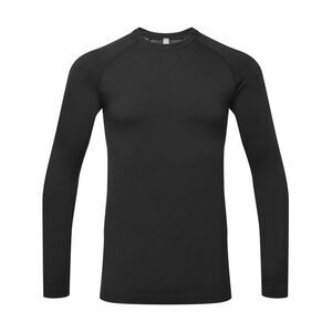 Onna Mens Unstoppable Plain Base Layer Top / Black